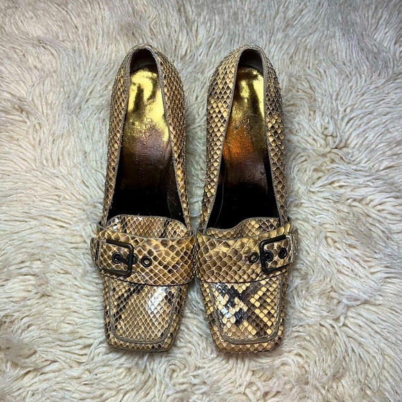 Dolce & Gabbana Shoes - Dolce & Gabbana Python Heels
